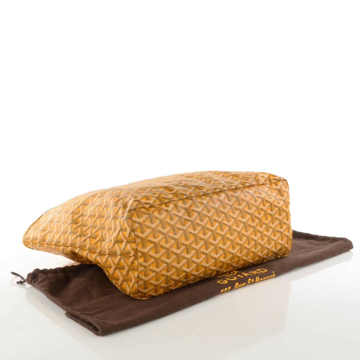 Goyard Goyardine Saint Louis PM Yellow 5 of 8