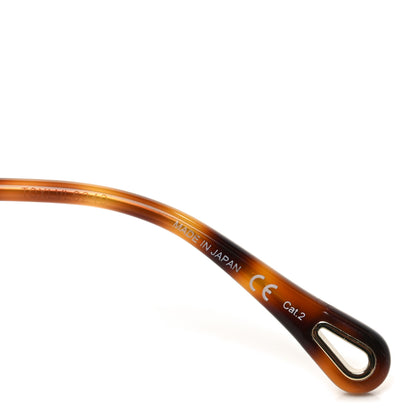 Chloe Oversized Round Novelty Sunglasses CH0036S Gold Havana 6 of 8