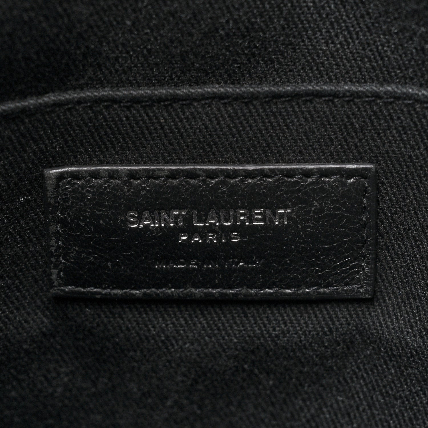 Saint Laurent Grained Calfskin Sac De Jour Souple North South Tote Black 6 of 13