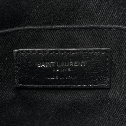 Saint Laurent Grained Calfskin Sac De Jour Souple North South Tote Black 6 of 13