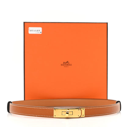 Hermes Epsom Kelly Belt Gold 4 of 4