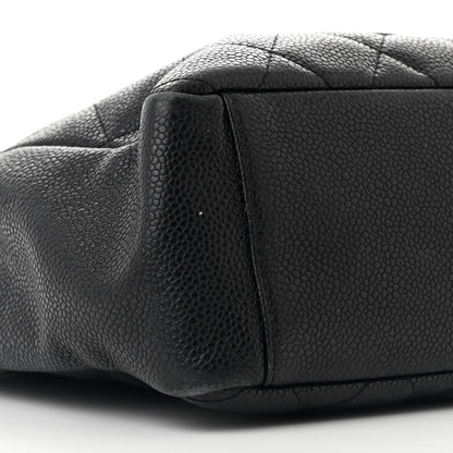 Chanel Caviar Quilted Petit Shopping Tote PST Black 9 of 10