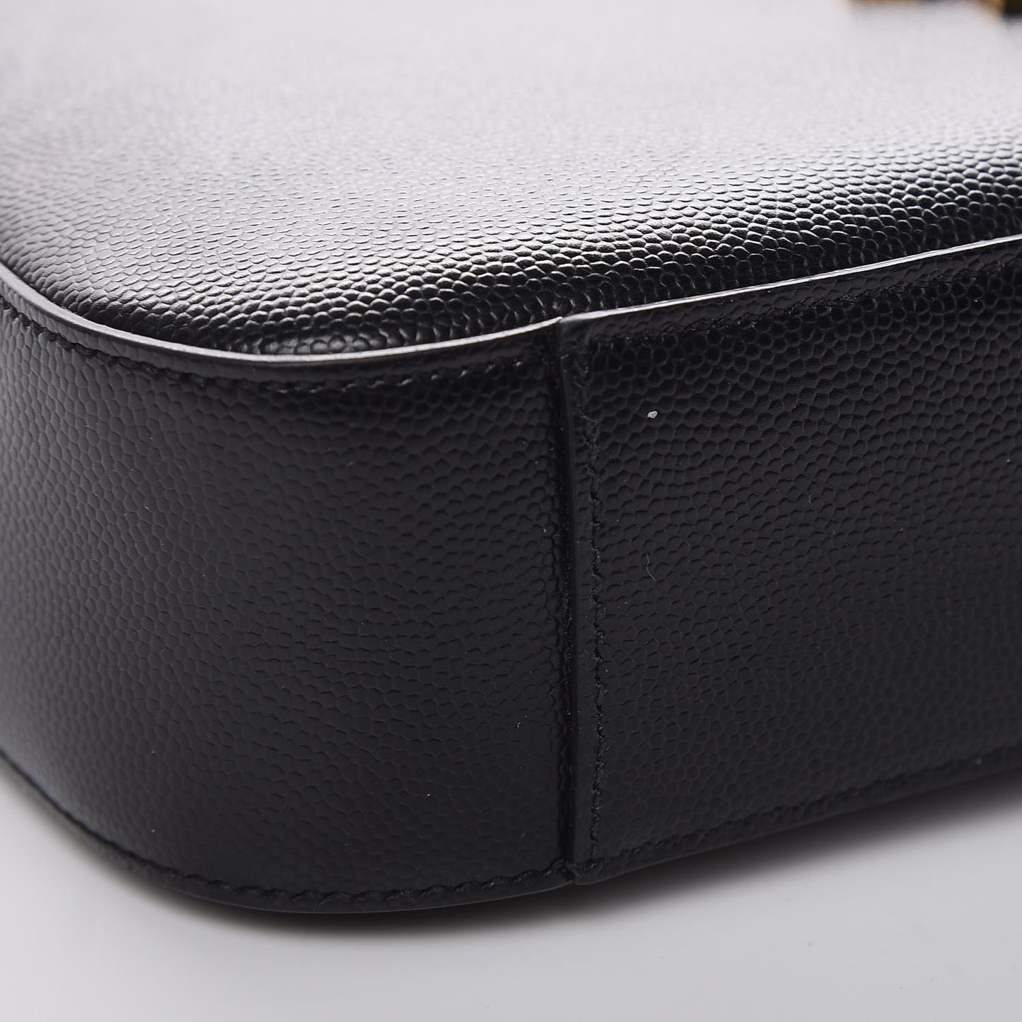 Grain De Poudre Medium Classic Monogram Camera Bag Black