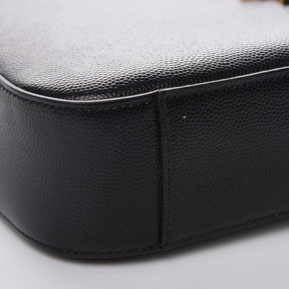 Saint Laurent Grain De Poudre Medium Classic Monogram Camera Bag Black 8 of 14