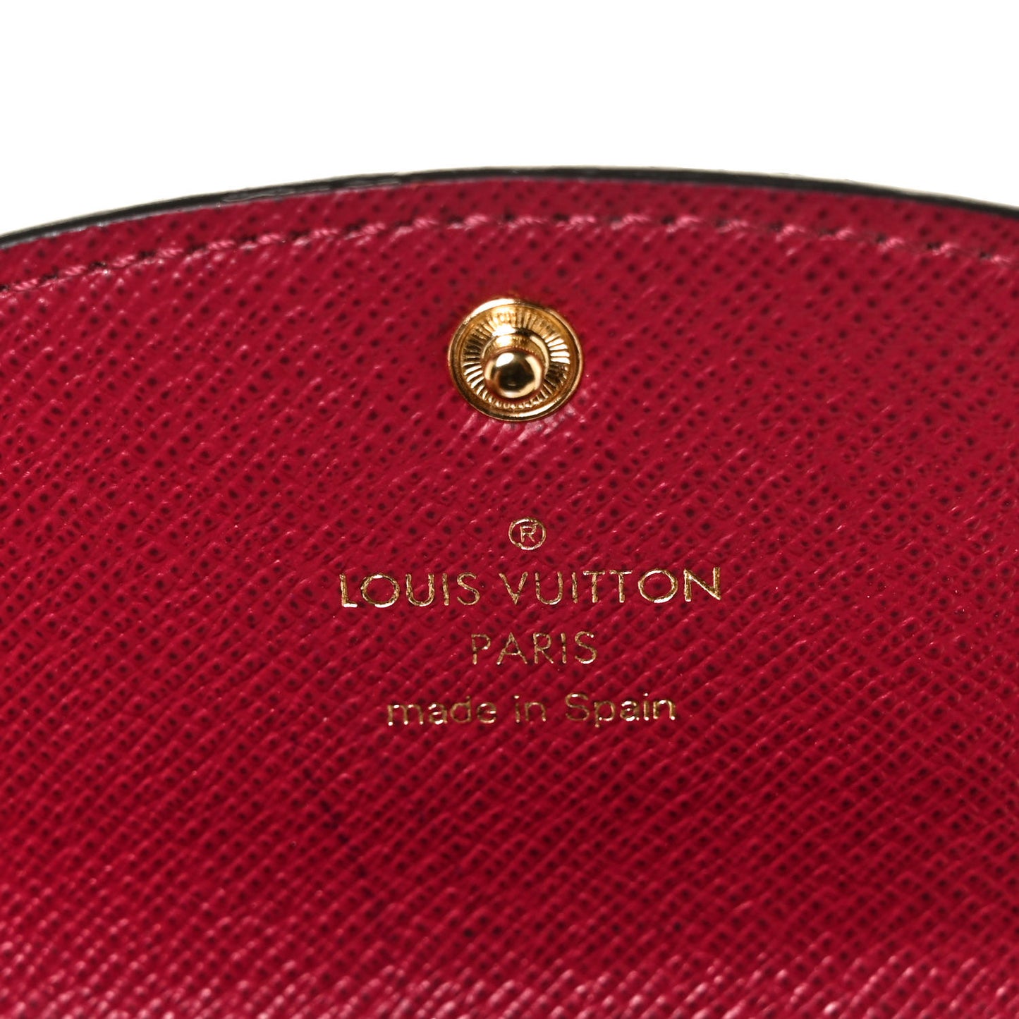 Monogram Rosalie Coin Purse Fuchsia