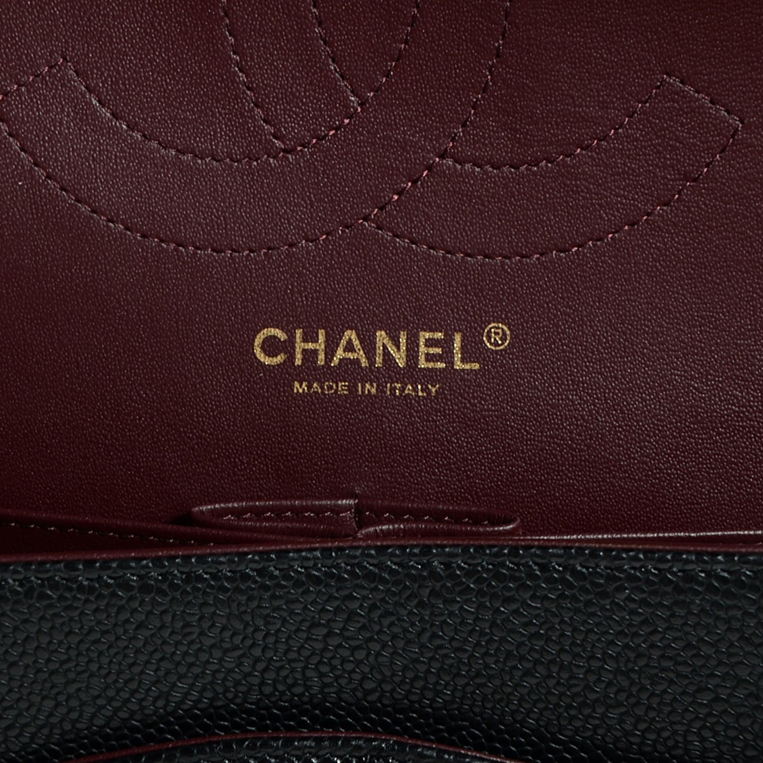 Chanel Caviar Quilted Jumbo Double Flap Black 9 of 20