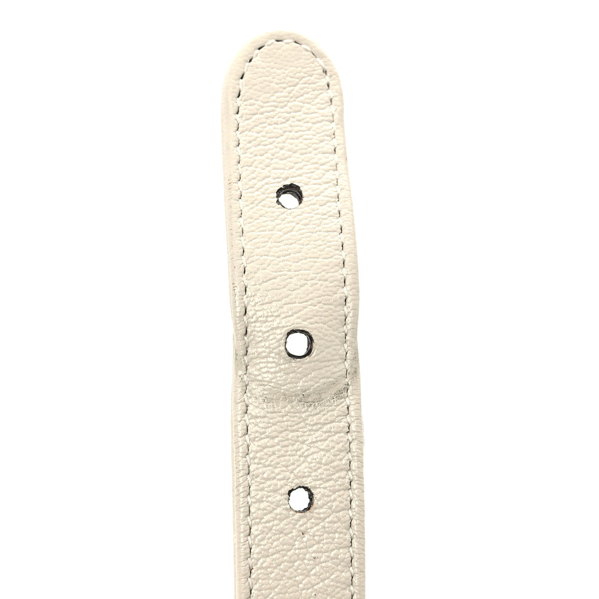 Goatskin Medium Aphrodite Shoulder Bag Mystic White