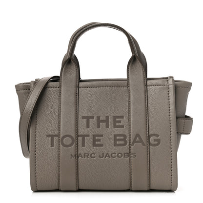 Marc Jacobs Grained Calfskin Small The Tote Bag Cement 1 of 10