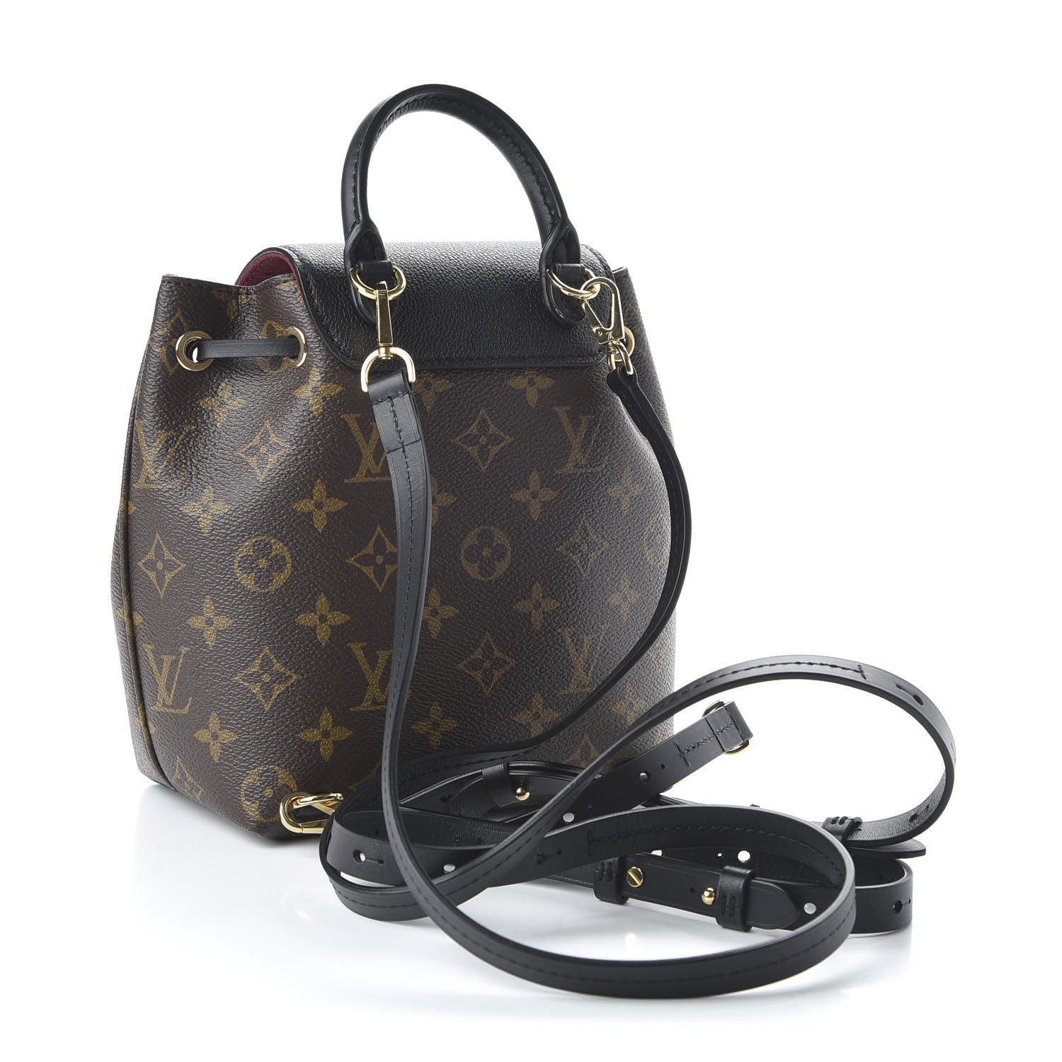 Louis Vuitton Monogram BB Montsouris NM Backpack Black 2 of 9