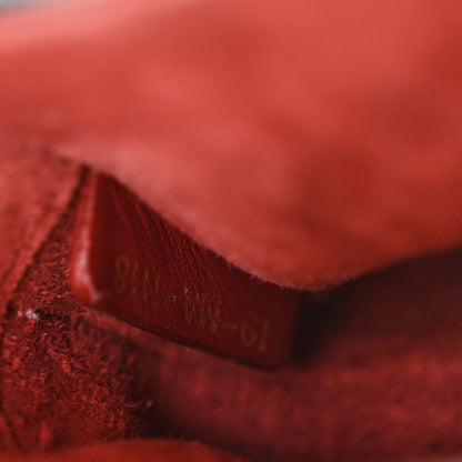 Christian Dior Calfskin Mini Saddle Bag Scarlet 7 of 15