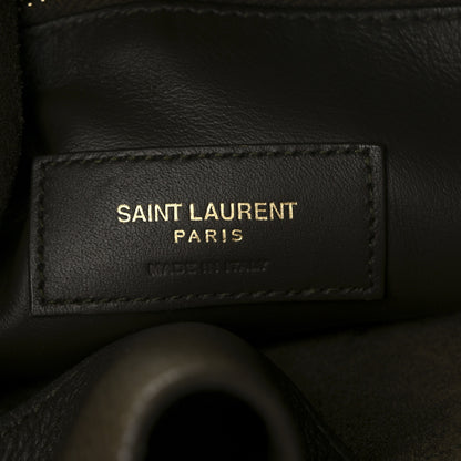 Saint Laurent Supple Calfskin Large Le 5 A 7 Soft Hobo Light Musk 6 of 11