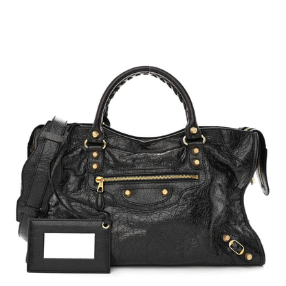 Balenciaga Agneau Giant 12 Gold Hardware City Black 1 of 10