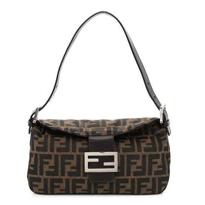Fendi Zucca Shoulder Bag Tobacco 1 of 6