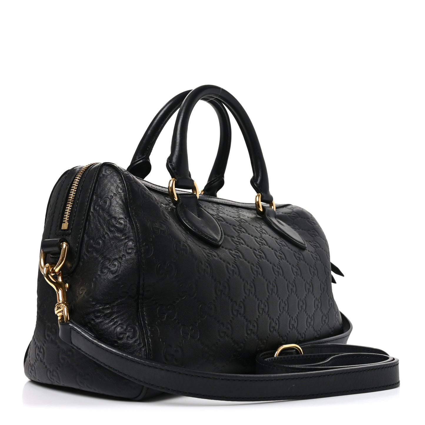 Guccissima Signature Boston Black