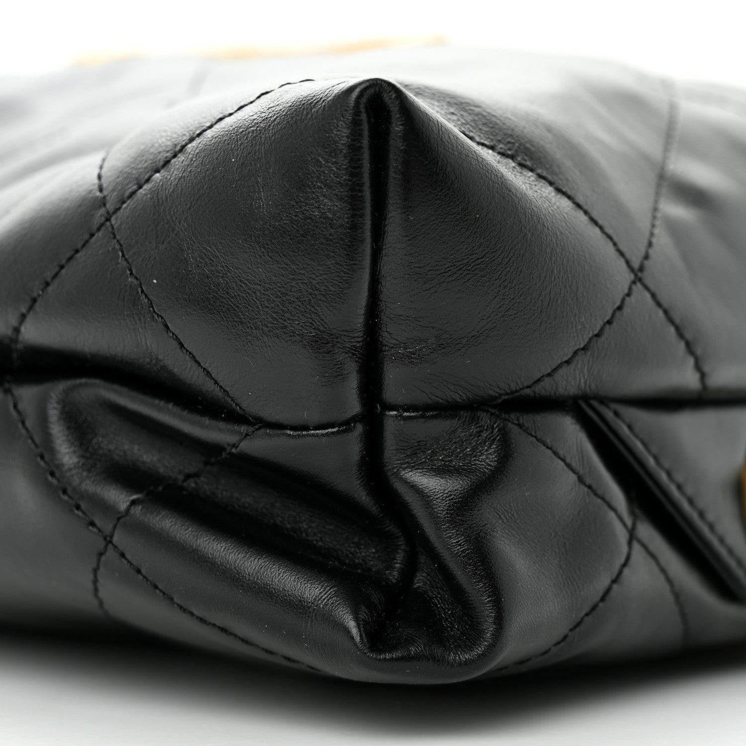 Chanel Shiny Calfskin Quilted Chanel 22 Backpack Black 10 of 10