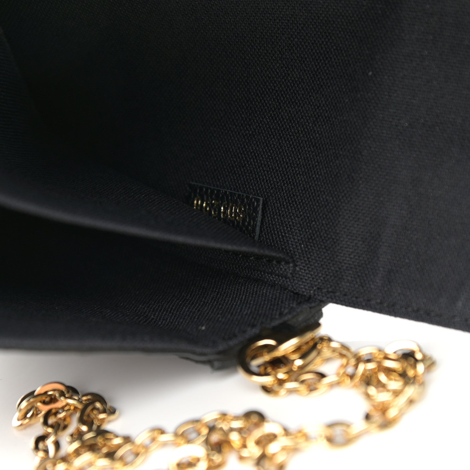 Louis Vuitton Empreinte Pochette Felicie Chain Wallet Black 8 of 12
