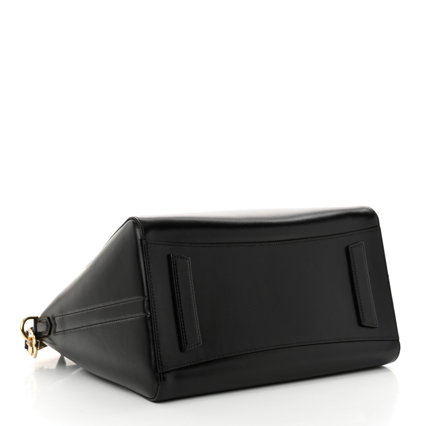 Shiny Lord Calfskin Medium Antigona Black