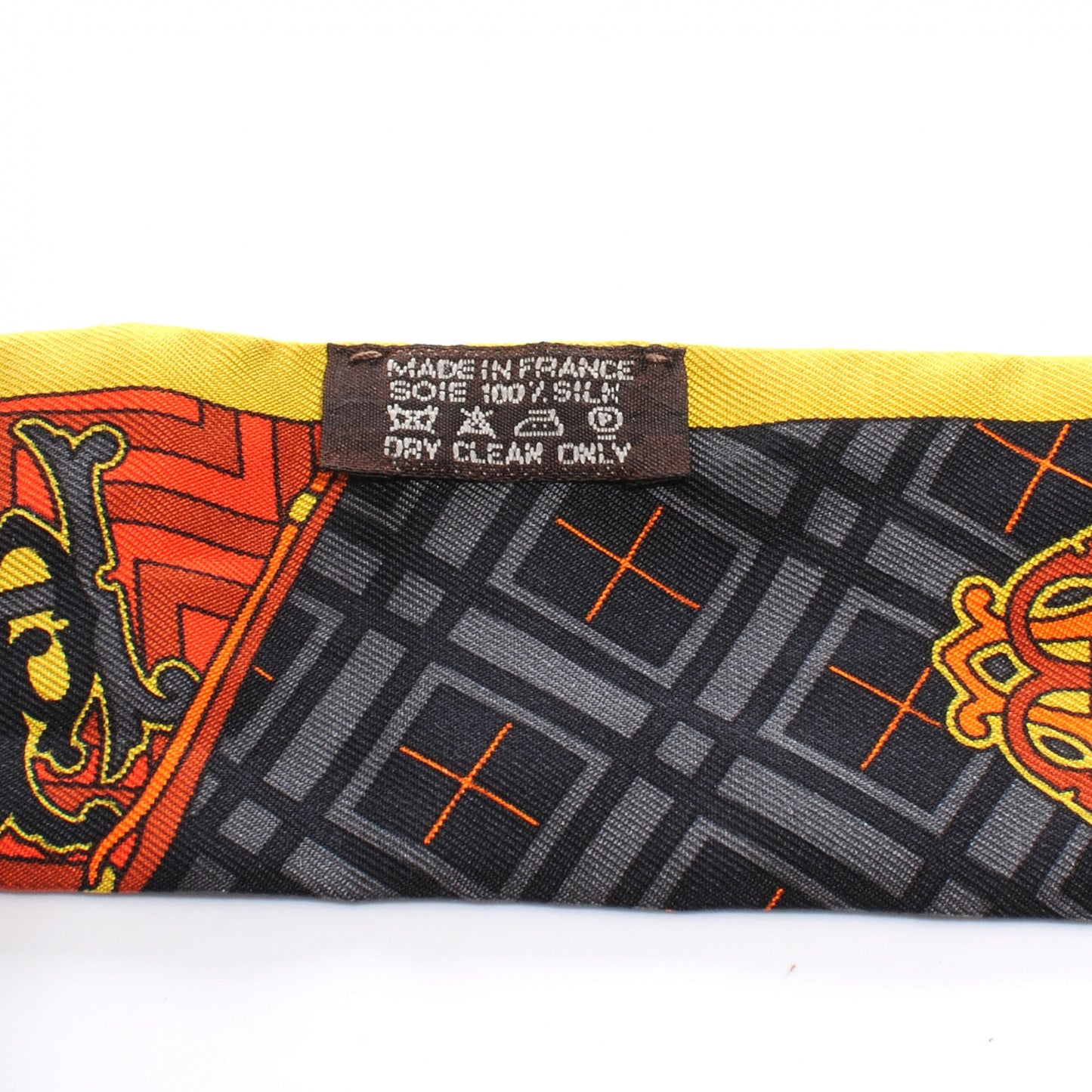 Silk Twilly Yellow