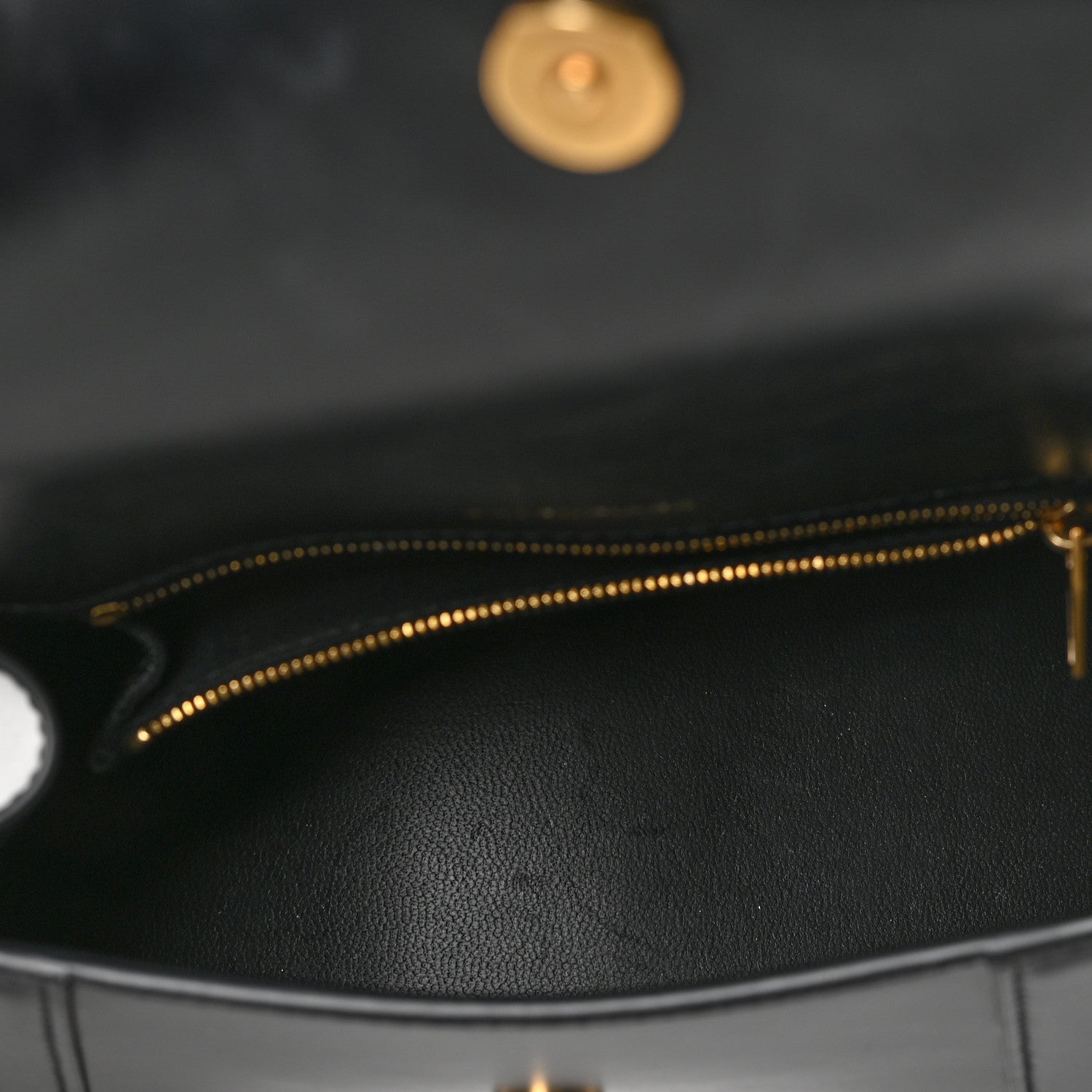 Balenciaga Shiny Box Calfskin Small Hourglass Top Handle Bag Black 5 of 6