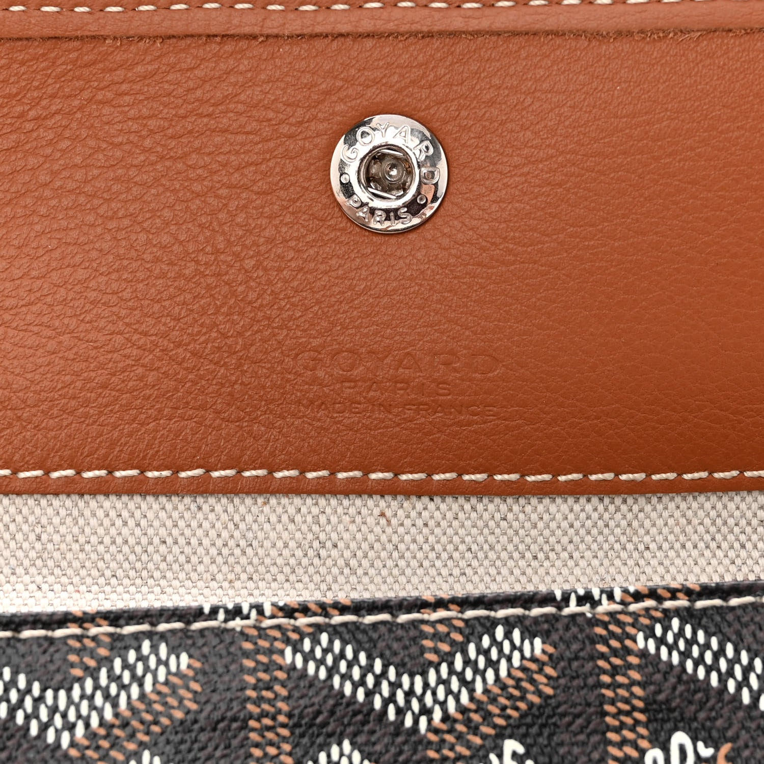 Goyard Goyardine Reversible Anjou PM Black Gold 11 of 20