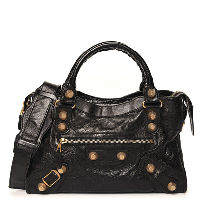 Balenciaga Agneau Giant 21 Gold Hardware City Charbon 1 of 14
