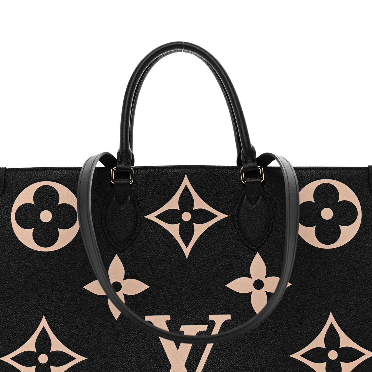 LOUIS VUITTON Empreinte Monogram Giant Onthego GM Black Beige