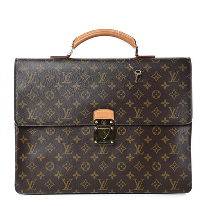Louis Vuitton Monogram Canvas Robusto 1 Compartment Briefcase 1 of 11