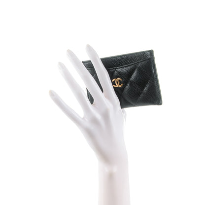 Chanel Caviar Quilted Card Holder Black 2 of 8