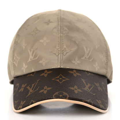 Louis Vuitton Monogram Polyester Silk LV Get Ready Cap M Beige 2 of 7