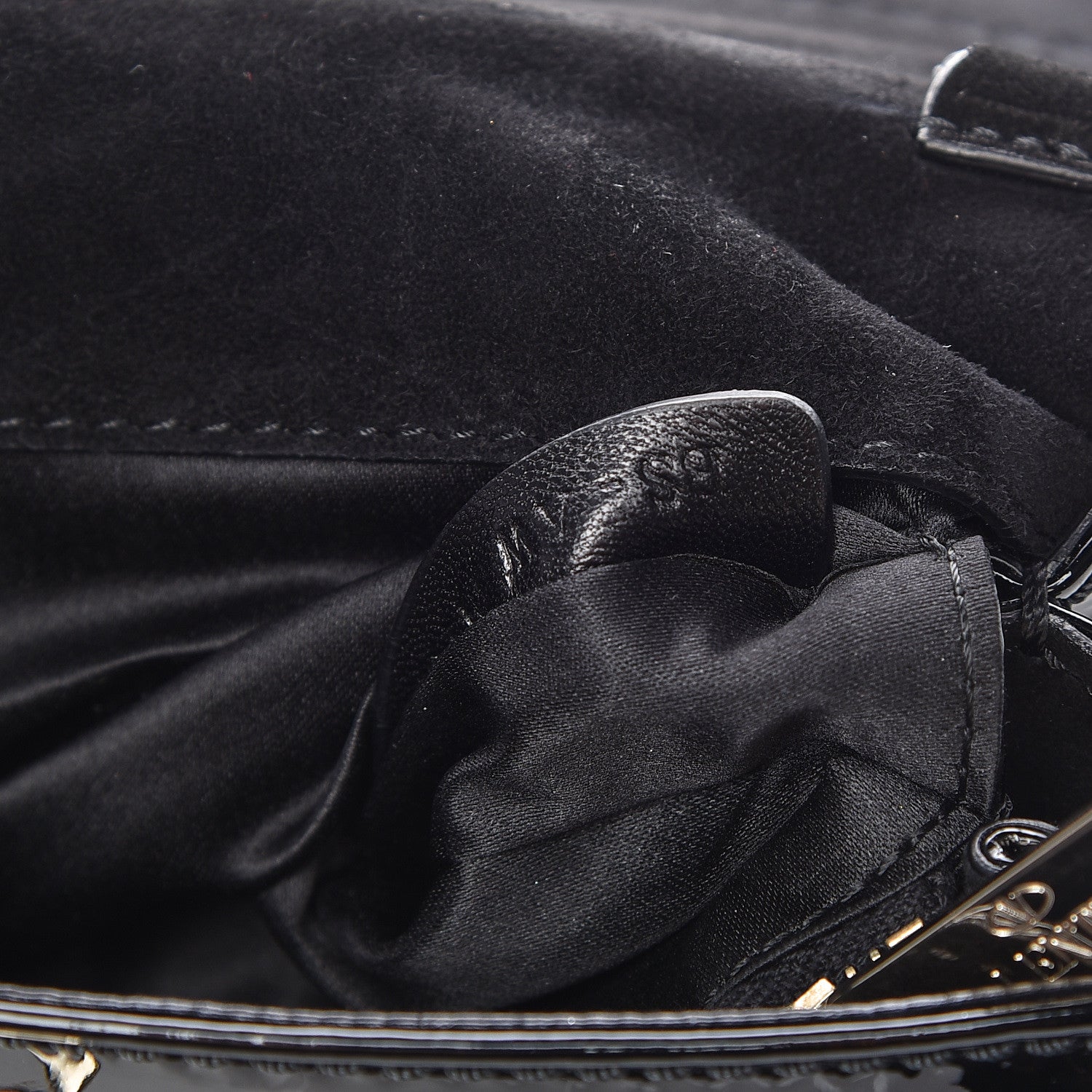 Valentino Garavani Patent Mini Rockstud Crossbody Bag Black 12 of 17