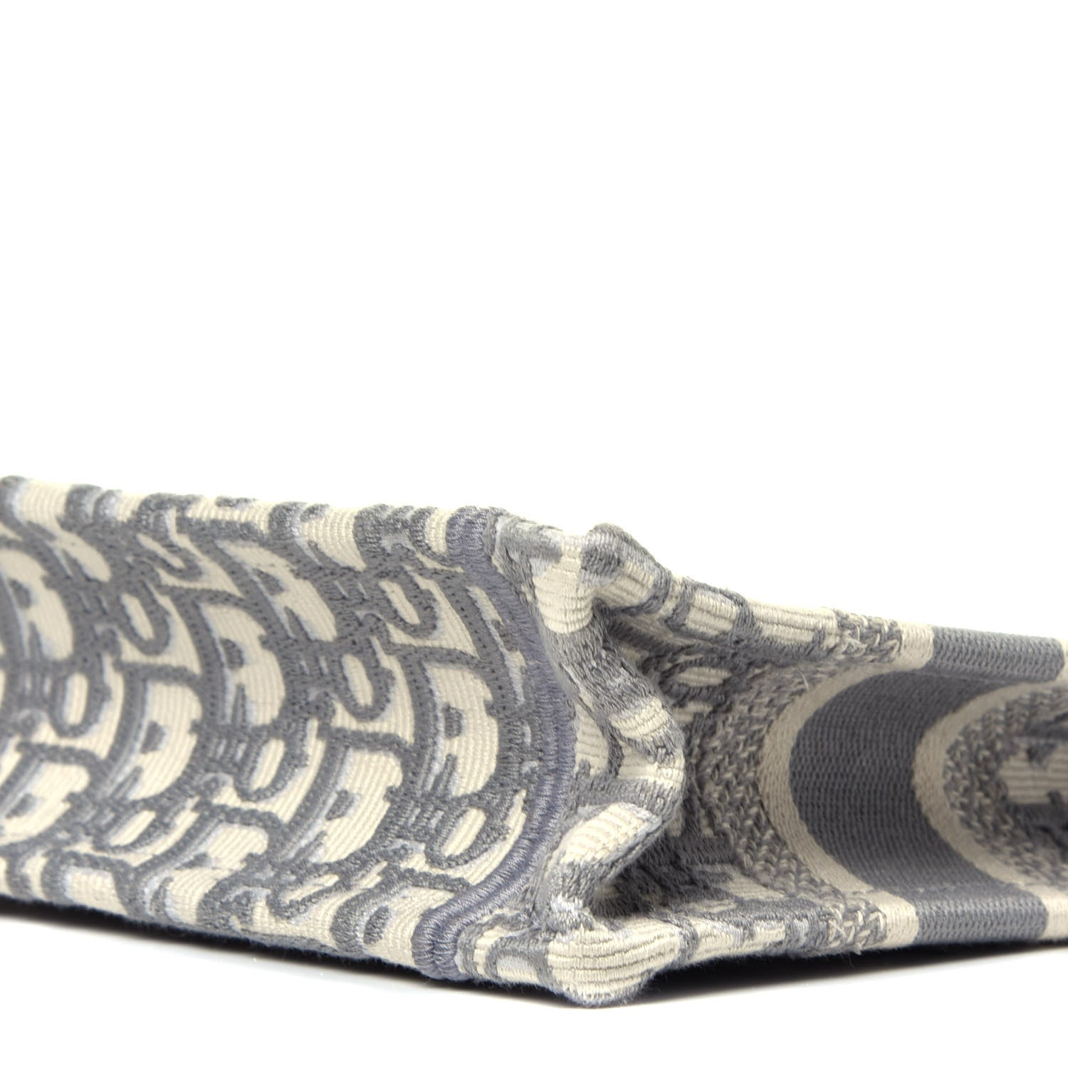 Christian Dior Oblique Mini Book Tote Grey Multicolor 9 of 9