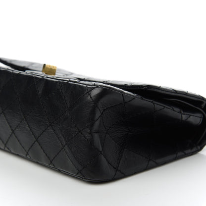 Chanel Aged Calfskin Quilted 2.55 Reissue 225 Flap Black 7 of 12