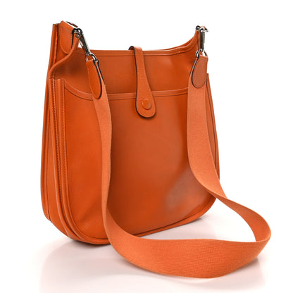 Hermes Epsom Evelyne PM Orange 3 of 10
