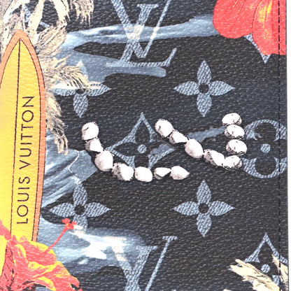 Louis Vuitton Monogram Surfin' Passport Cover Navy Blue 8 of 9