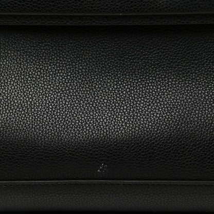 Givenchy Grained Calfskin Small Horizon Satchel Black 7 of 18