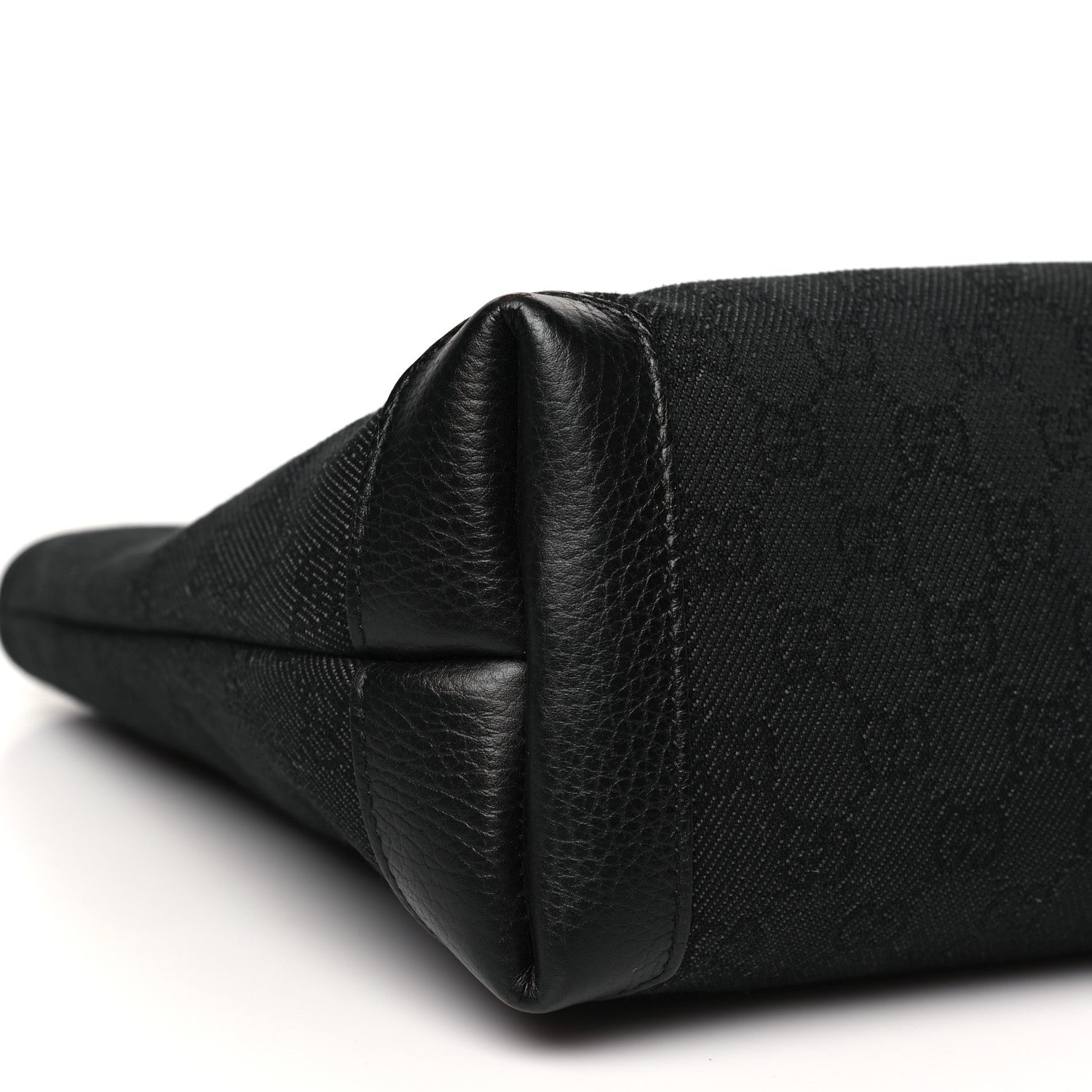 Gucci Monogram Tote Bag Black 8 of 9