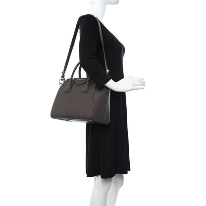 Givenchy Sugar Goatskin Small Antigona Heather Grey 2 of 10