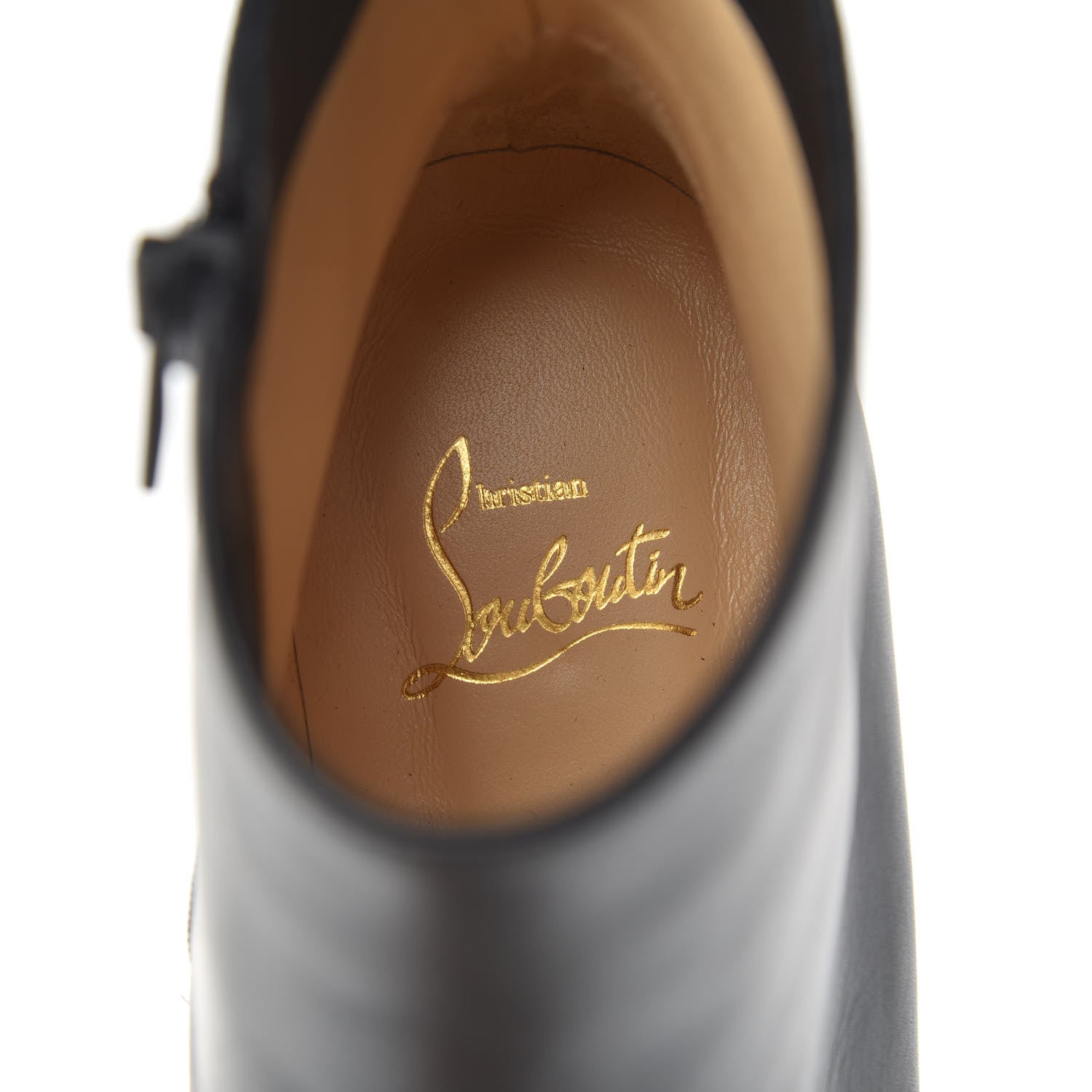 Christian Louboutin Calfskin Turela 55 Ankle Boots 37.5 Black 6 of 8
