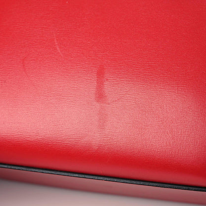 Celine Smooth Calfskin Nano Luggage Red 12 of 18