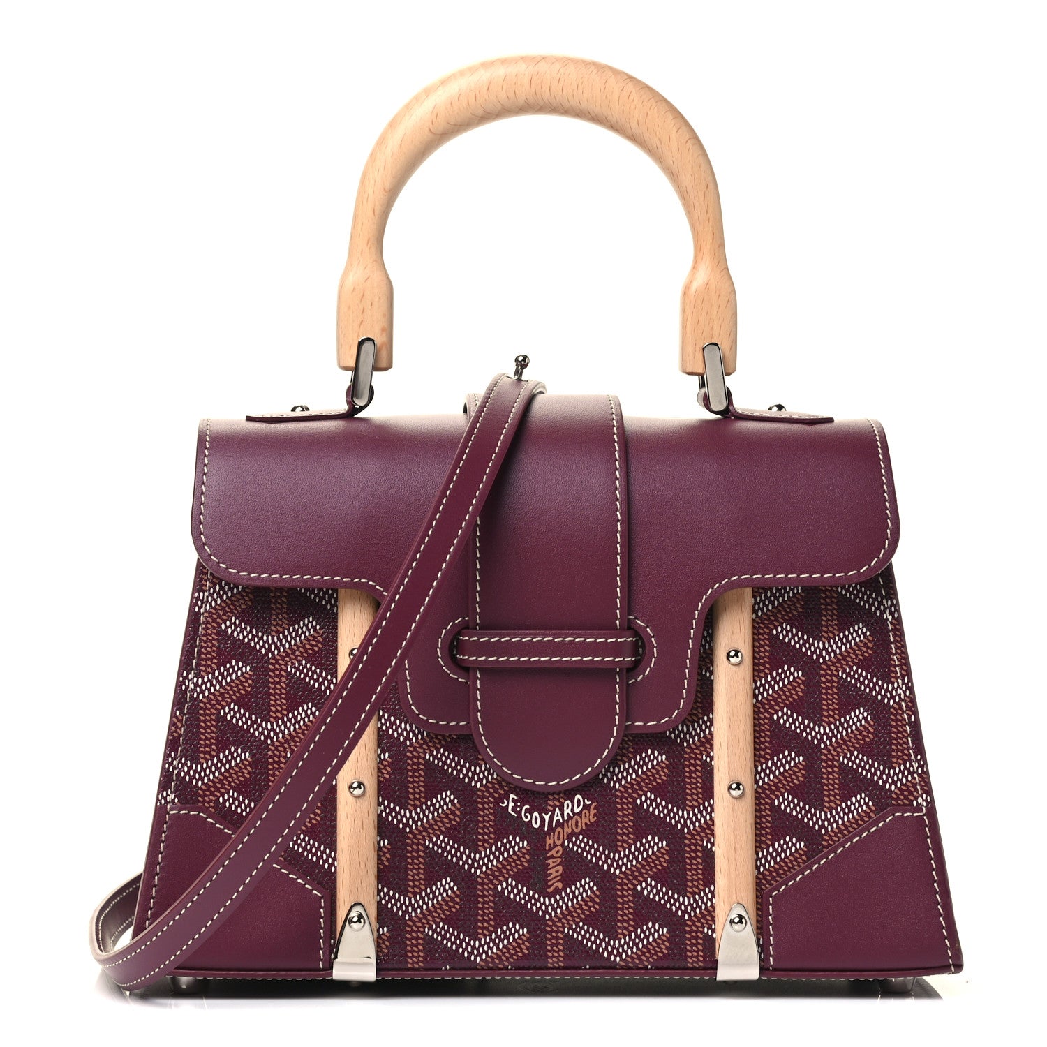 Goyard Goyardine Structure Mini Saigon Burgundy 1 of 4