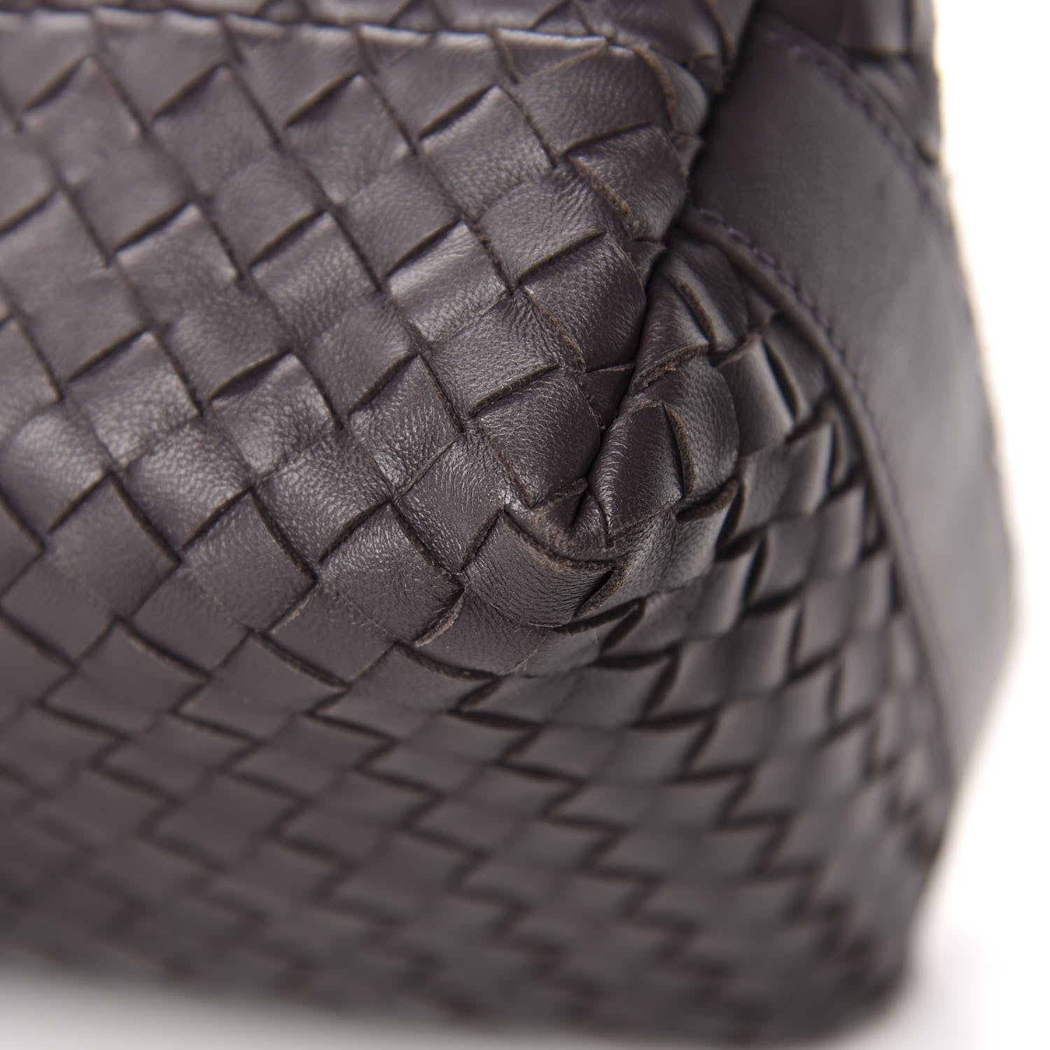 Bottega Veneta Nappa Intrecciato Large Cosmetic Case Ebano 10 of 13