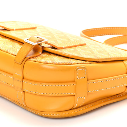 Goyard Goyardine Belvedere PM Messenger Bag Yellow 9 of 12
