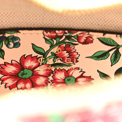 Gucci Matelasse Diagonal Brit Roses Print Mini Interlocking G Heart Shoulder Bag Multicolor 7 of 11