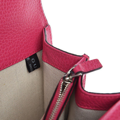 Gucci Pebbled Calfskin Embellished Guccify Small Dionysus Shoulder Bag Rosa 7 of 14