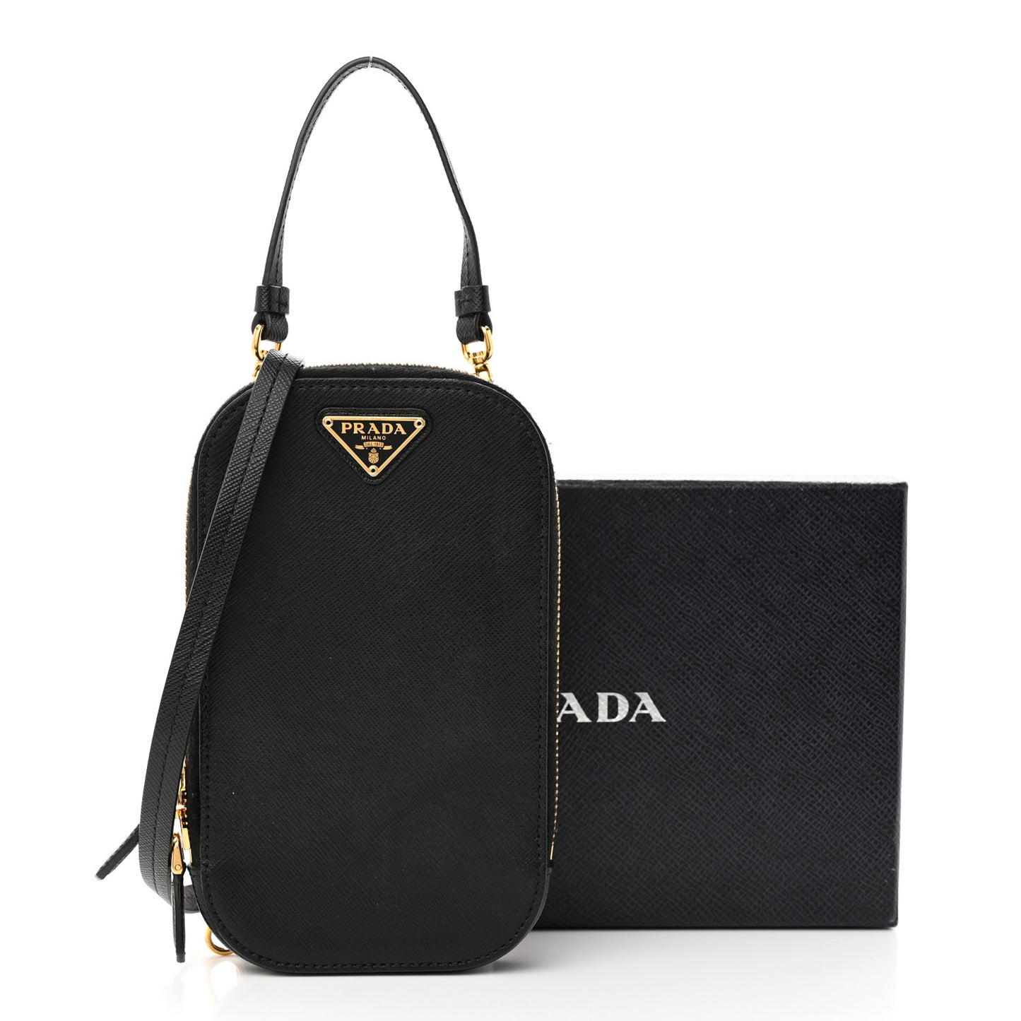 Saffiano Mini Bag Black