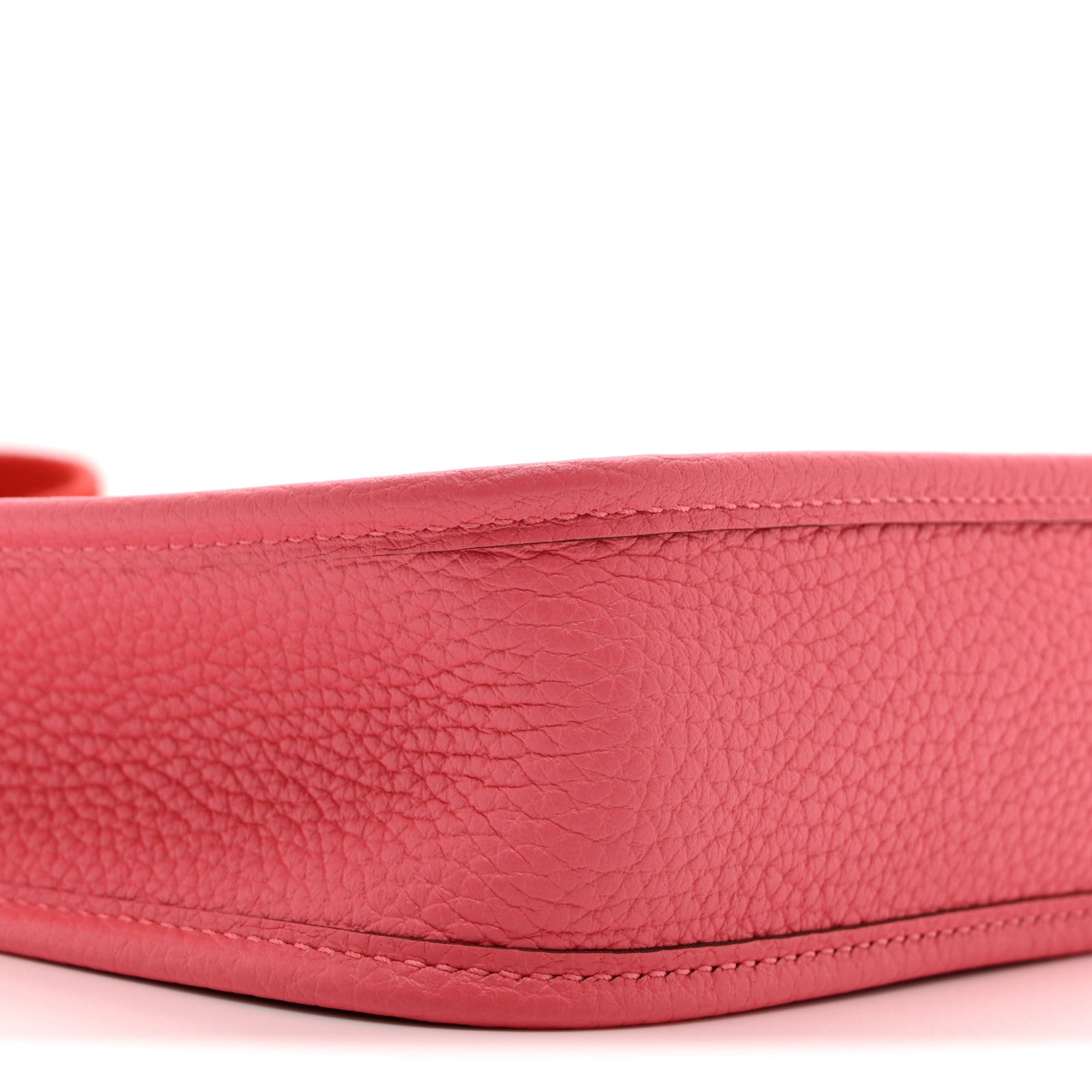Hermes Taurillon Clemence Amazone Evelyne TPM Rose Azalee Rouge Pivoine 9 of 12