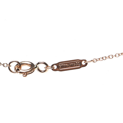 Tiffany 18K Rose Gold Diamond Small Ampersand Pendant Necklace 6 of 8