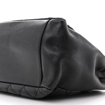 Chanel Caviar Quilted Grand Shopping Tote GST Black 11 of 15