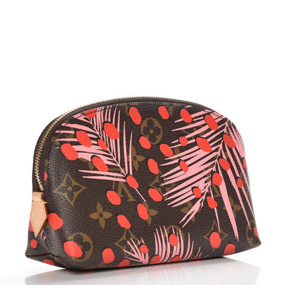 Louis Vuitton Monogram Jungle Dots Cosmetic Pouch Sugar Pink Poppy 3 of 7