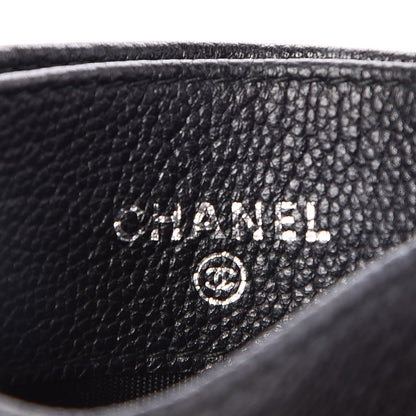 Chanel Goatskin CC Card Holder Black 6 of 9